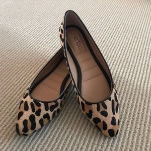 Leopard Flats (Me Too Aimee - Calf Hair)